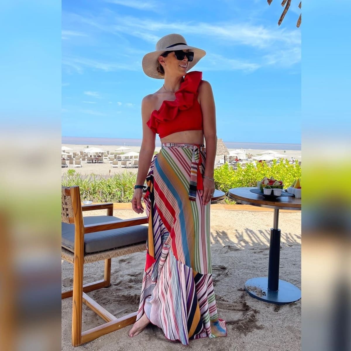 Vacaciona en familia Jacky Bracamontes va a la playa con su familia - Créditos: Instagram de @jackybrv