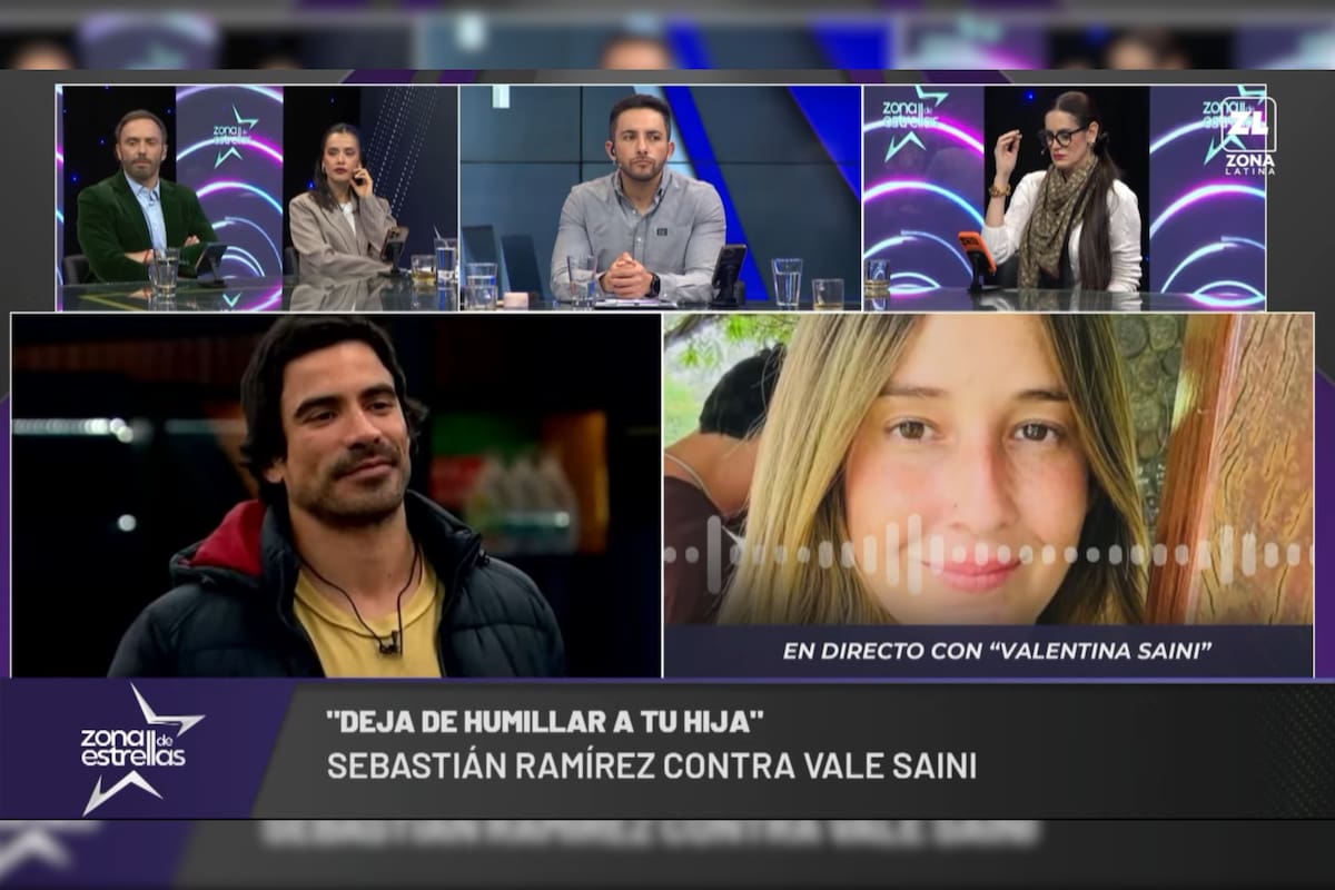 Dijo que Sebastián no ve a su hija hace años. Créditos: Zona de Estrellas