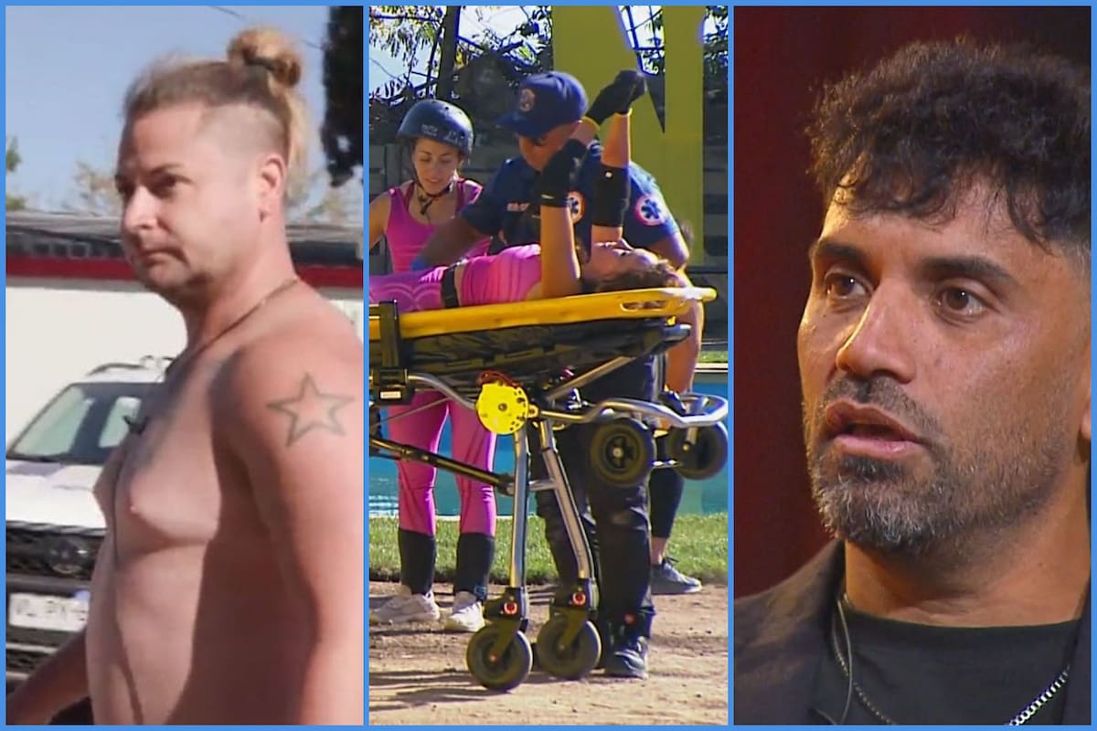 Grave agresión al “Princeso”, la renuncia de Felipe Contreras y la impactante lesión de Alejandra Fosalba desatan el caos. Foto: Canal 13.