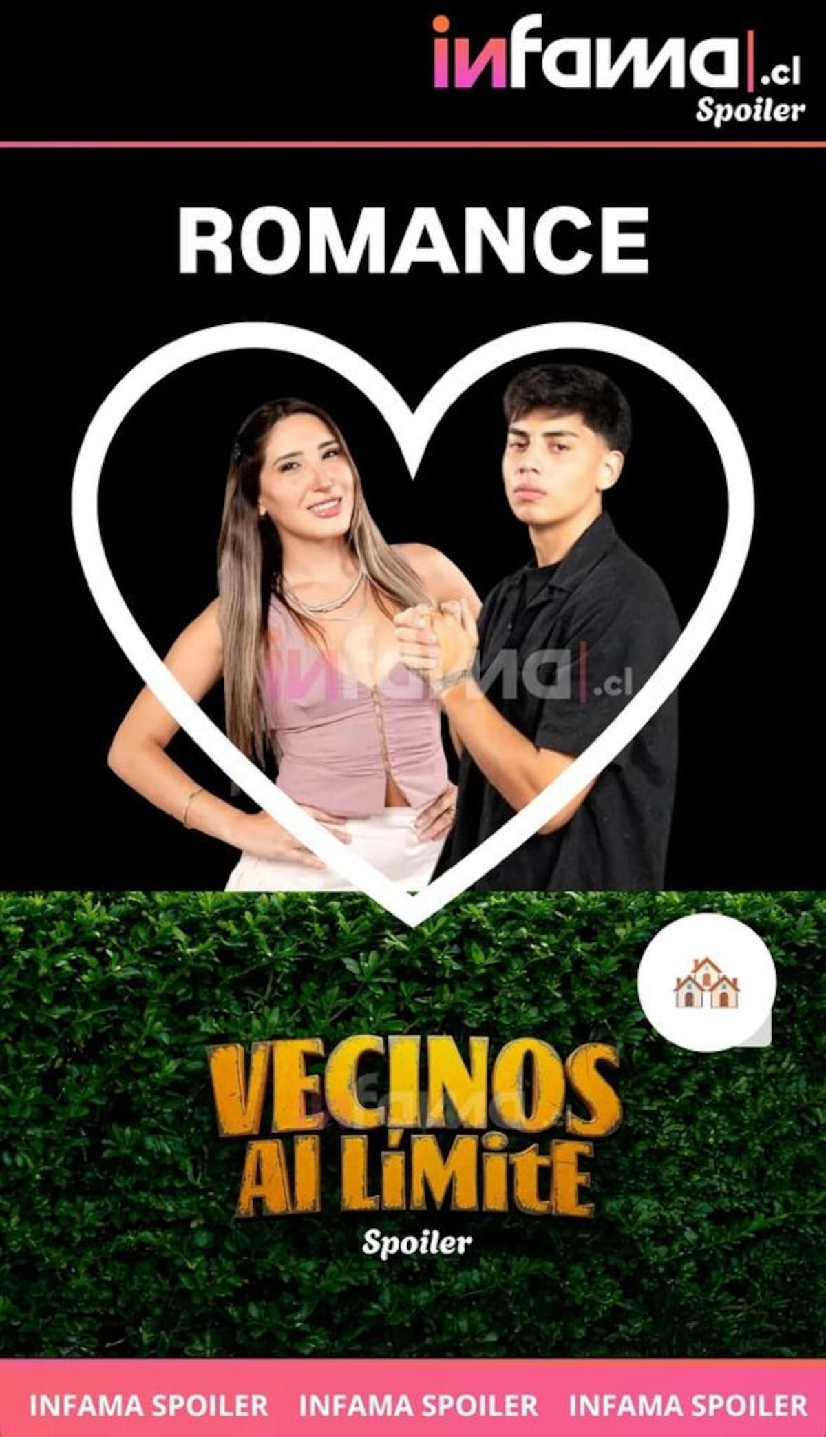 El nuevo romance que envuelve el encierro.
Foto: Instagram Infama