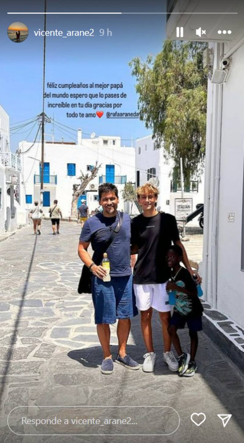 Vicente Araneda en Instagram.