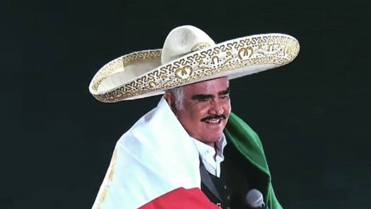 Rememoran entrevista de Vicente Fernández en la que habla de la muerte