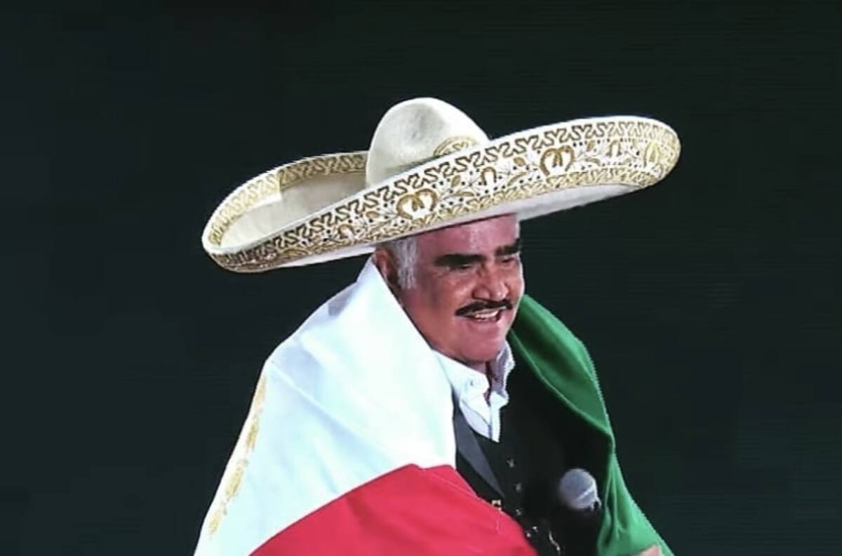 Rememoran entrevista de Vicente Fernández en la que habla de la muerte