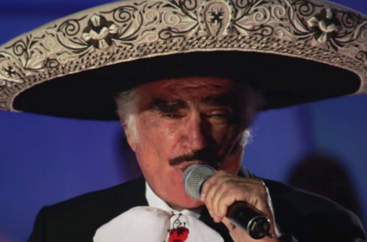 Vicente Fernández ya sabe en dónde quiere ser sepultado
