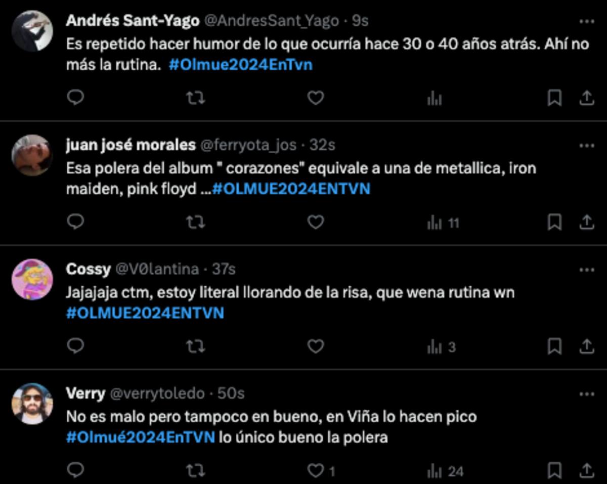 Opiniones divididas por la presentación de Vicho Viciani en el Festival del Huaso de Olmué 2024.