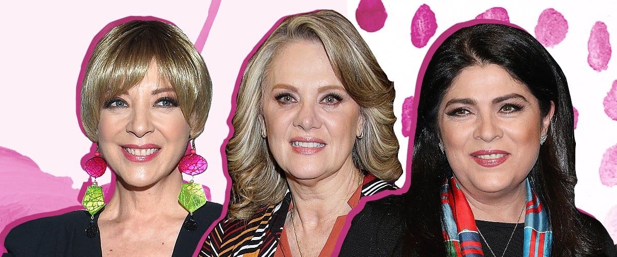 Victoria Ruffo, Erika Buenfil y Edith González así lucían en su juventud - Créditos: Foto de archivo