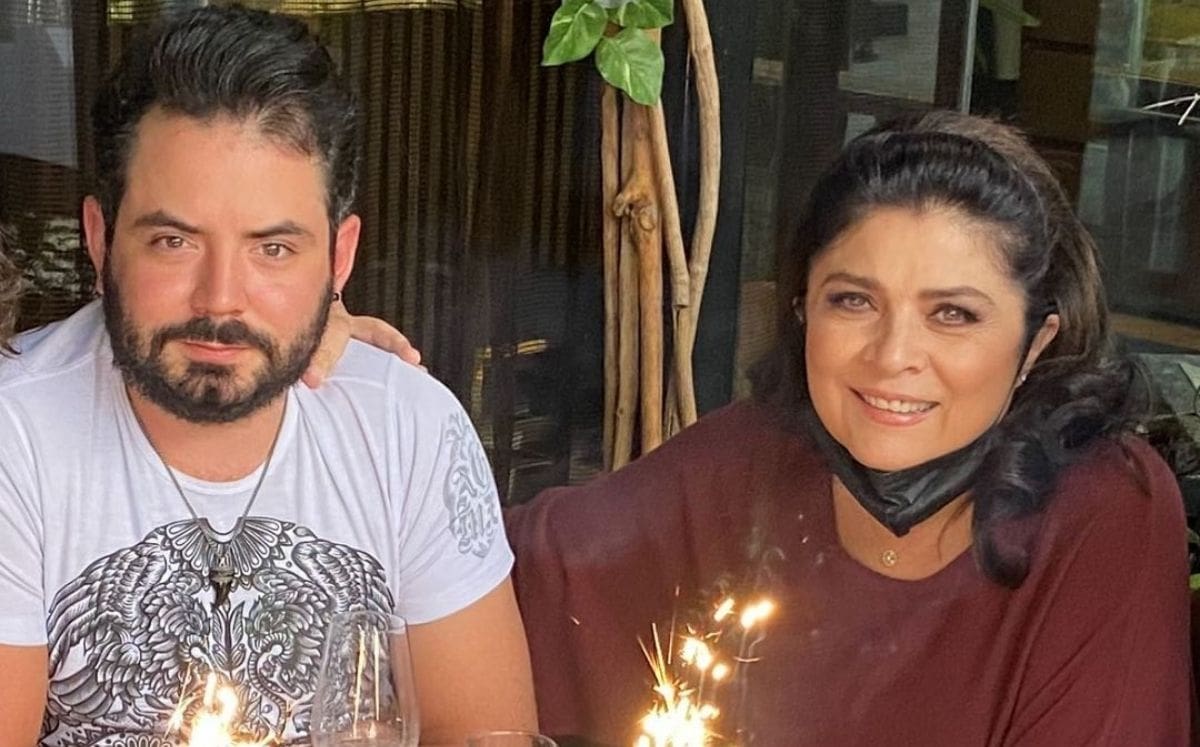 Victoria Ruffo y José Eduardo José Eduardo también heredó ciertas características de su mamá - Créditos: Instagram