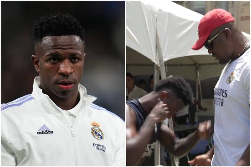 vivió un particular momento junto a Francis Ngannou