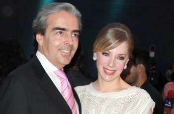 Viudo de Edith González reacciona a los rumores de distanciamiento con Constanza, única hija de la actriz