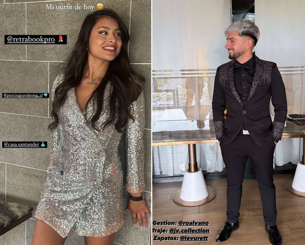 Viviana Acevedo y Bambino se lucieron con sus outfits. Créditos: Instagram