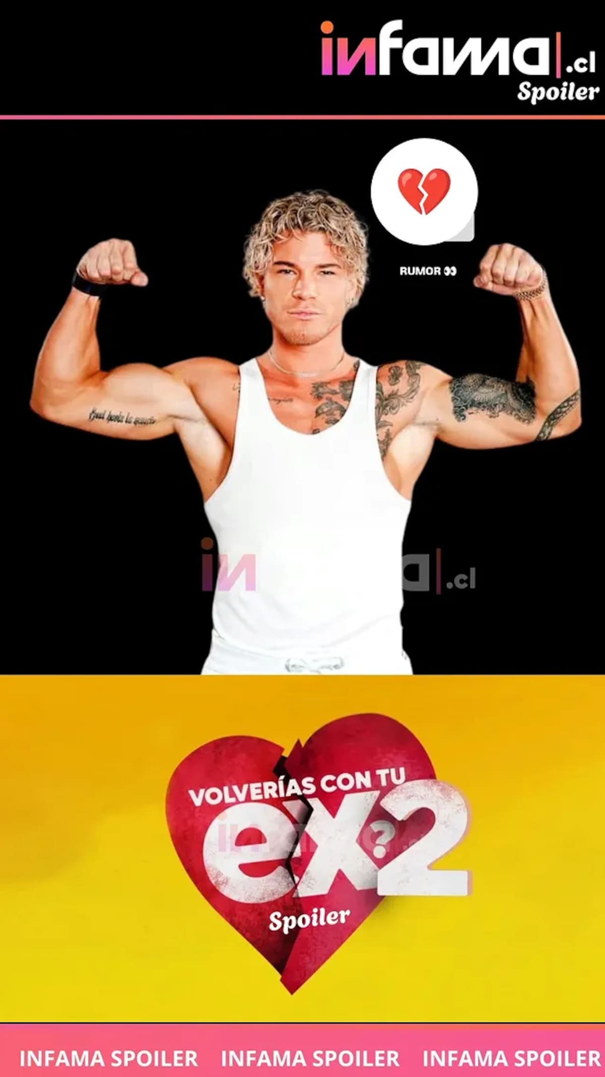 Filtración Infama Instagram.