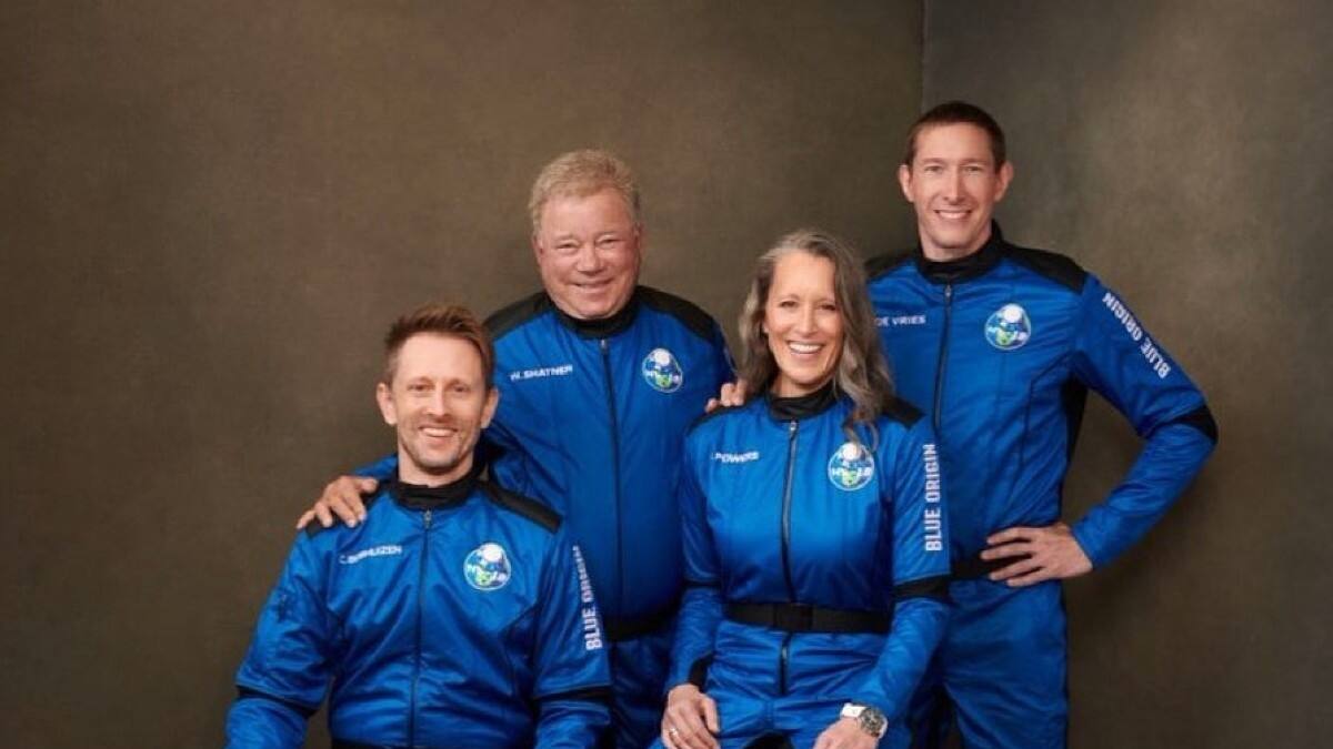 El Capitán Kirk, de "Star Trek", salió al espacio de verdad: William Shatner viajó con Blue Origin