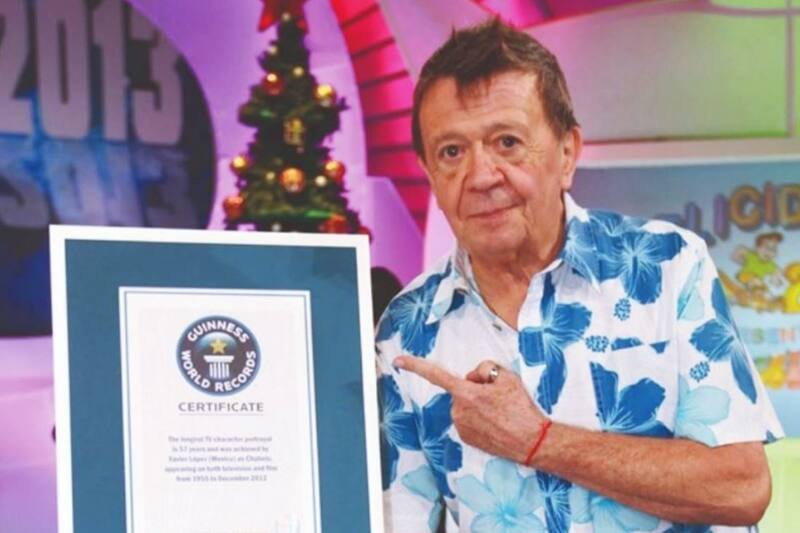 Xavier López "Chabelo" El actor y comediante logró ser reconocido con dos Records Guinness - Créditos: Instagram
