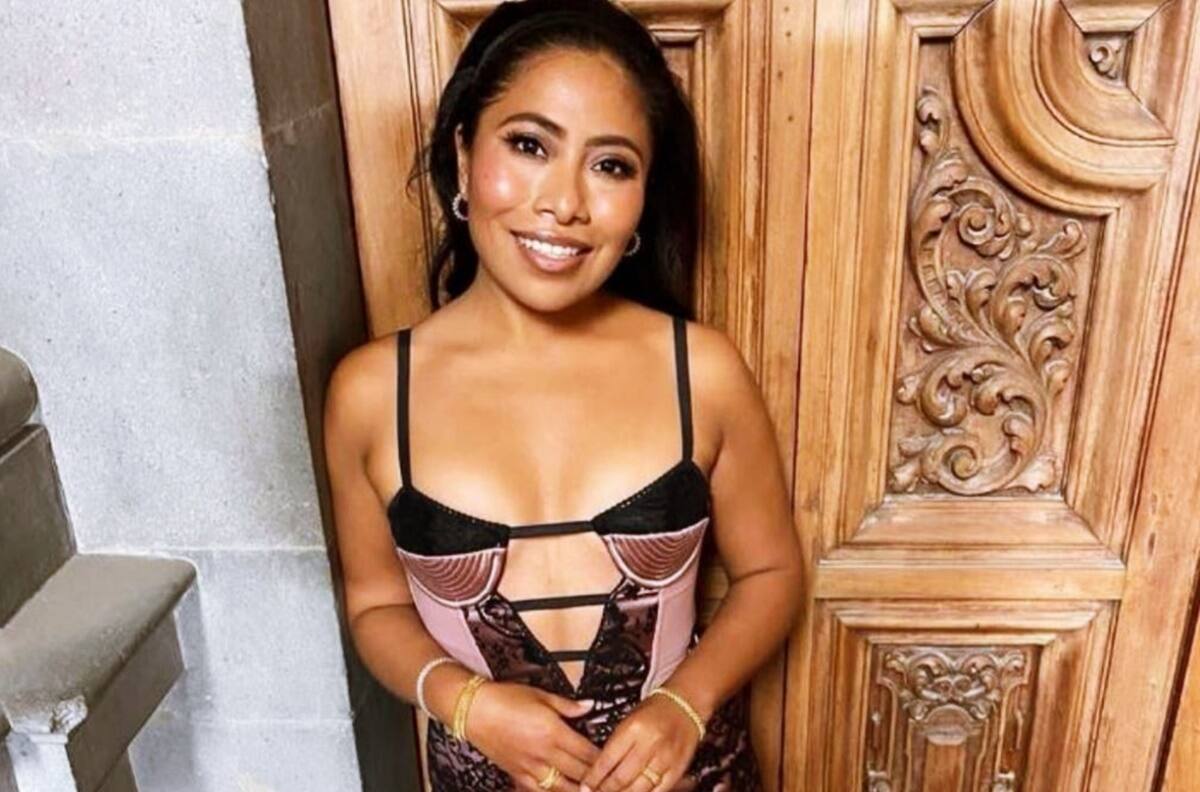 Yalitza usa filtro viral de TikTok y la confunden con Kim Kardashian