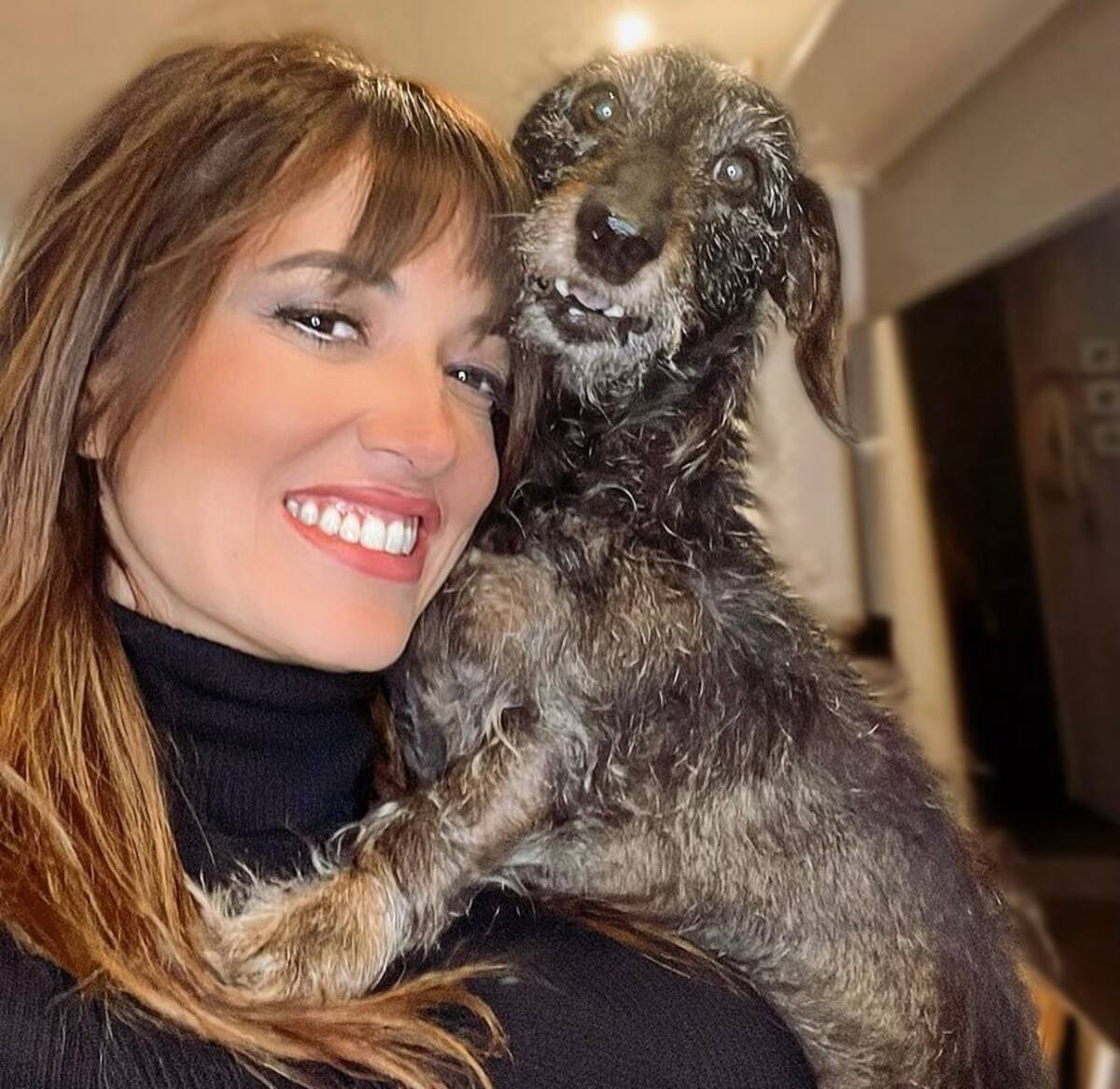 Yamila Reyna también perdió las fotos que tenía con su perro, Ernesto. Foto: Instagram.