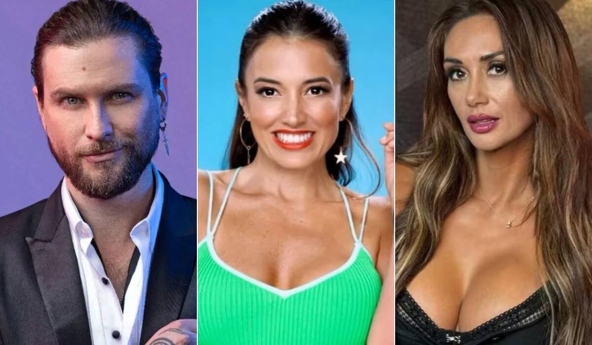 Los famosos estuvieron involucrados en un trío amoroso.