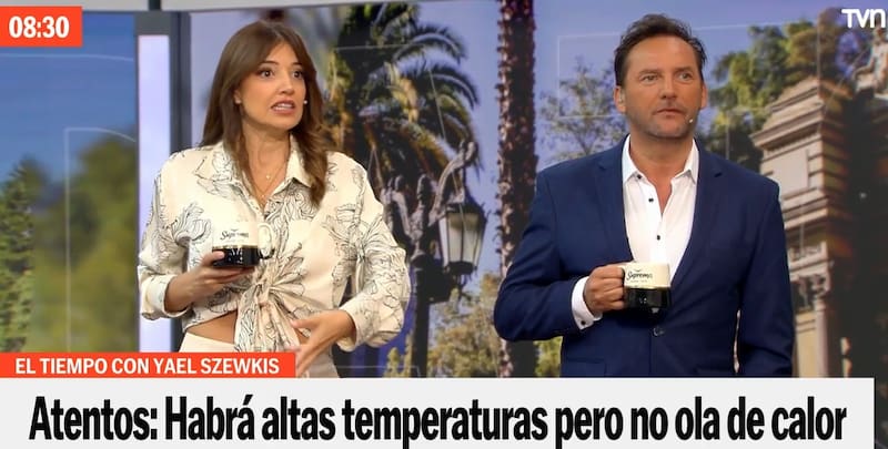 Yamila Reyna y Daniel Fuenzalida. Créditos: Pantallazo TVN