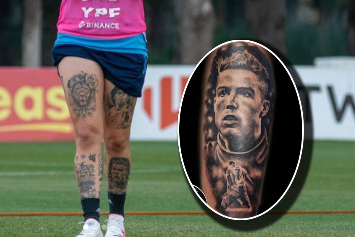 se tatuó a Cristiano Ronaldo en 2019