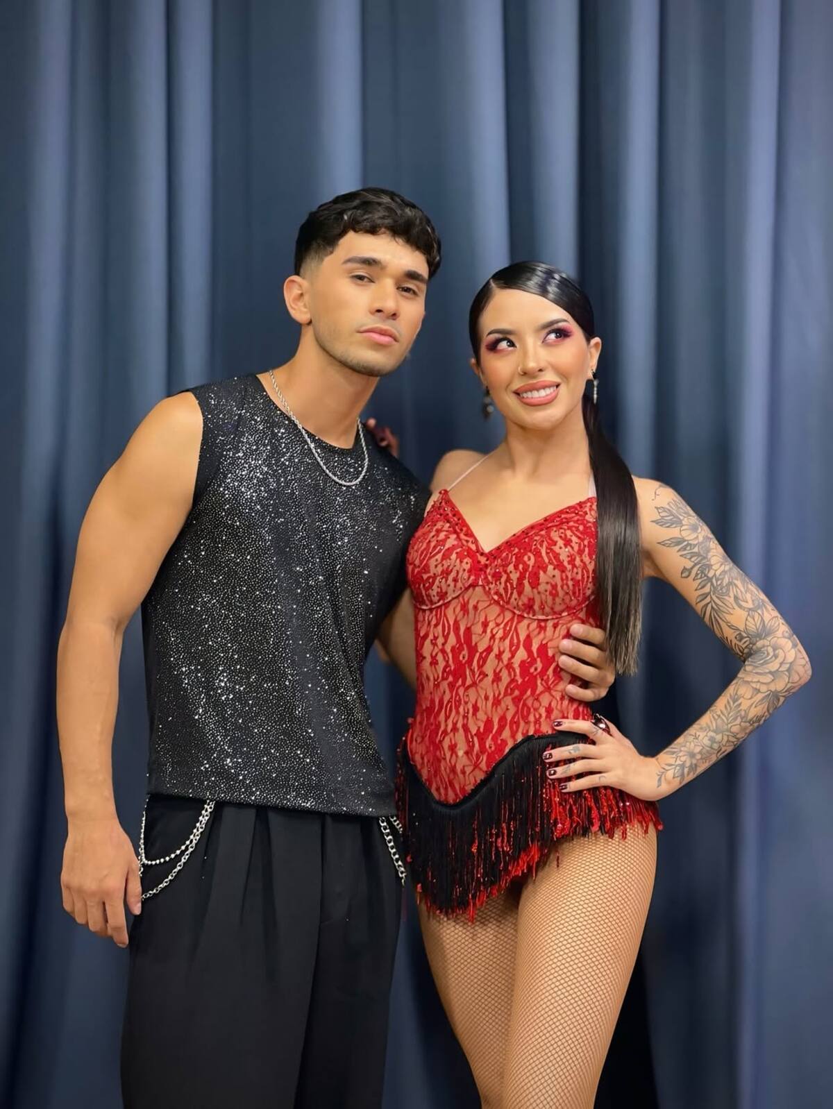 Diego Pizarro es el concursante que acompañará Skar. Foto: @xgeraldinelissette