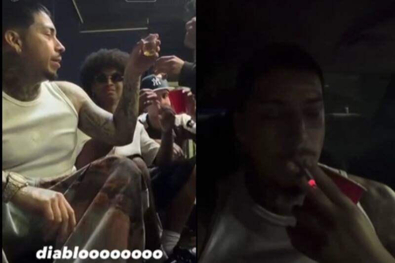 Parte de los registros subidos por el cantante. ¿Accidente real o campaña por su próximo disco?