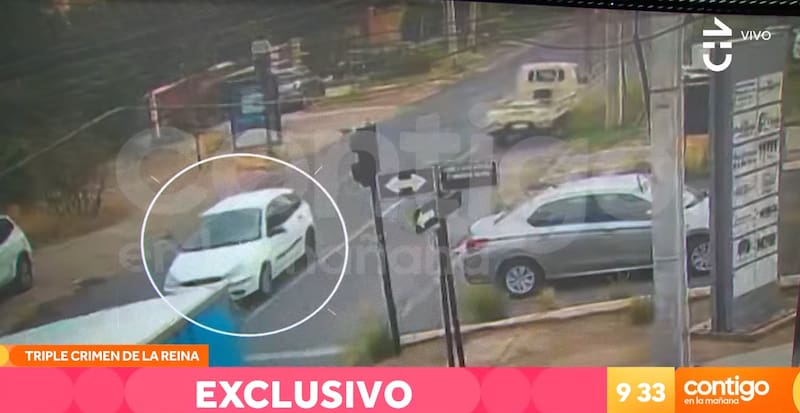 La actriz fue grabada en la casa de al lado de Eduardo Cruz-Coke.