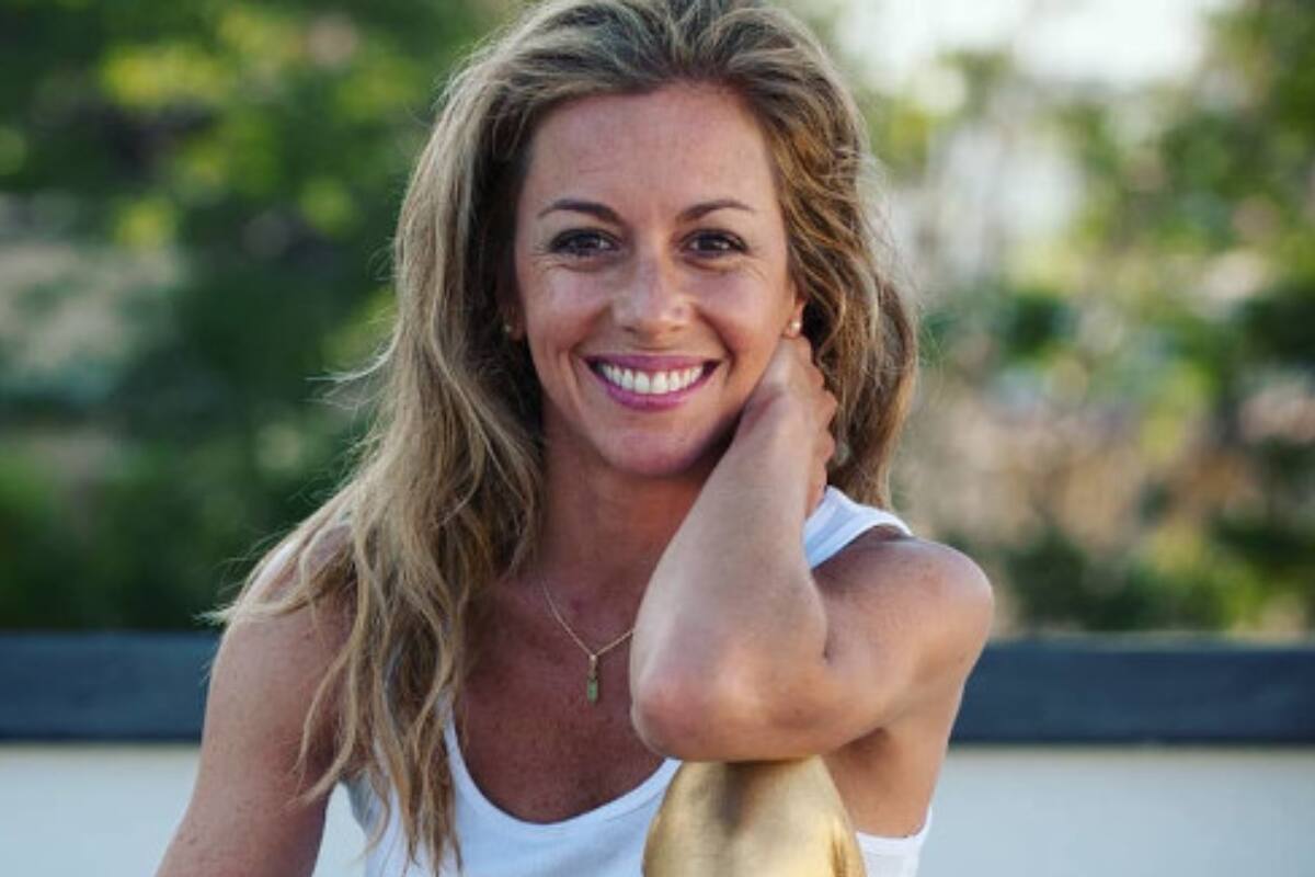 La actriz estuvo en la casa de al lado de Eduardo Cruz-Coke.