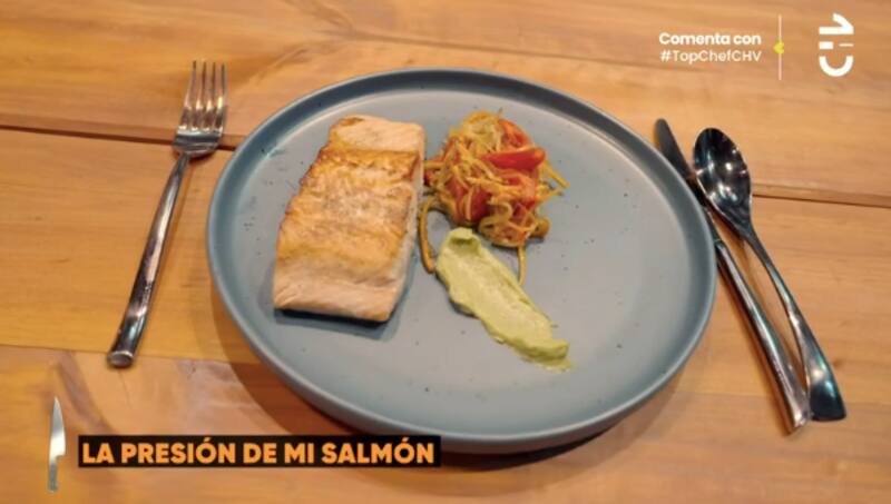 El plato de Zapallito en el que confundió los ingredientes.