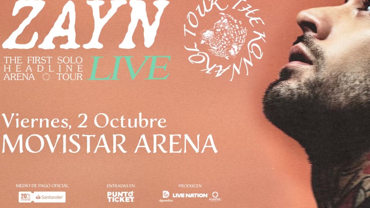 Ex One Direction Zayn Malik anuncia concierto en Chile: venta de entradas, precios y cómo aplicar a los descuentos