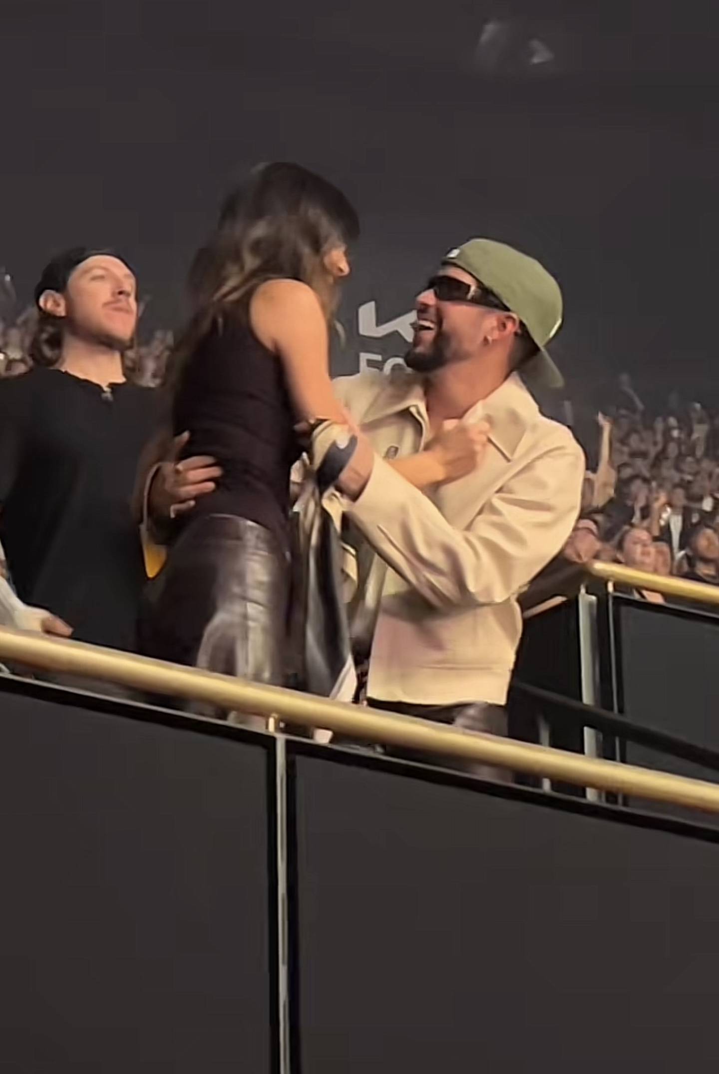 La pareja asistió a concierto de Drake